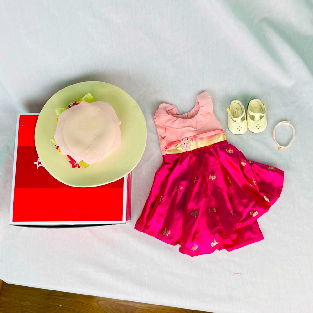 American Girl Doll Rebecca’s original movie outfit with box
